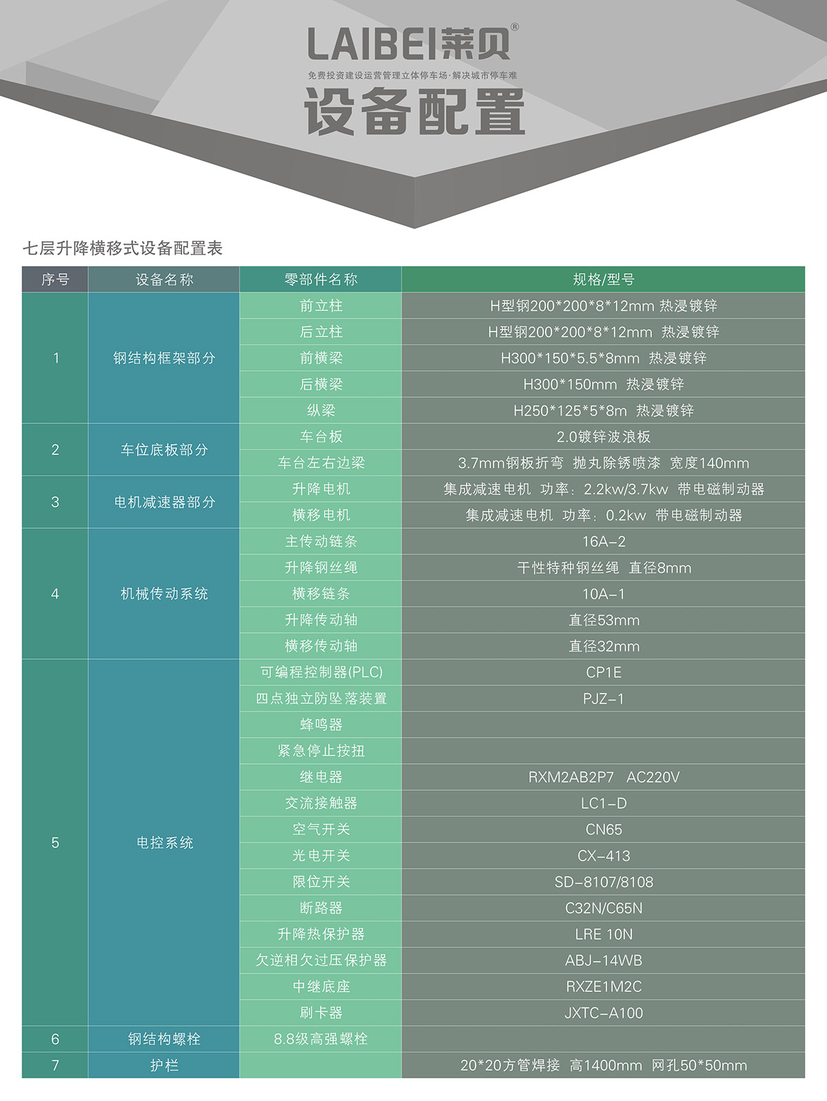 机械停车设备PSH7七层升降横移立体停车配置.jpg