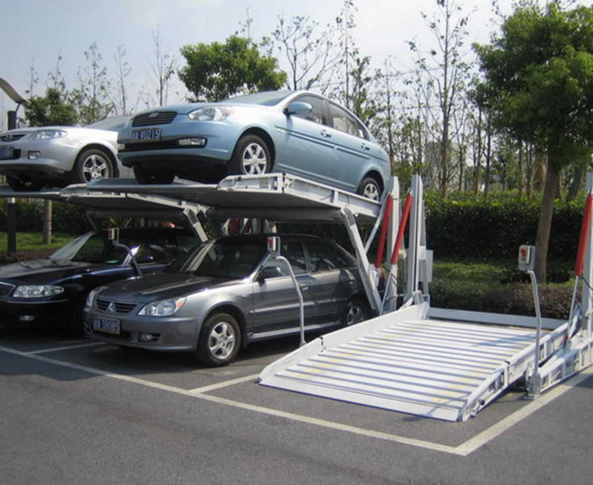 永济机械停车设备俯仰式简易立体车库